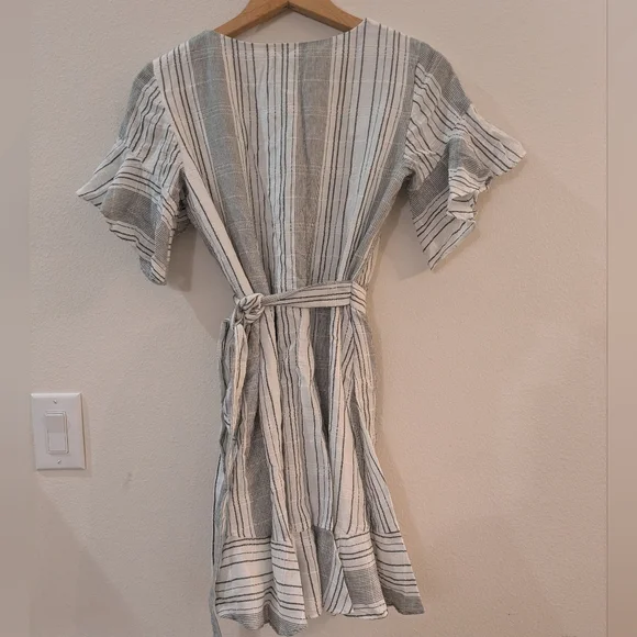 Express cotton wrap dress size medium - Picture 3 of 5